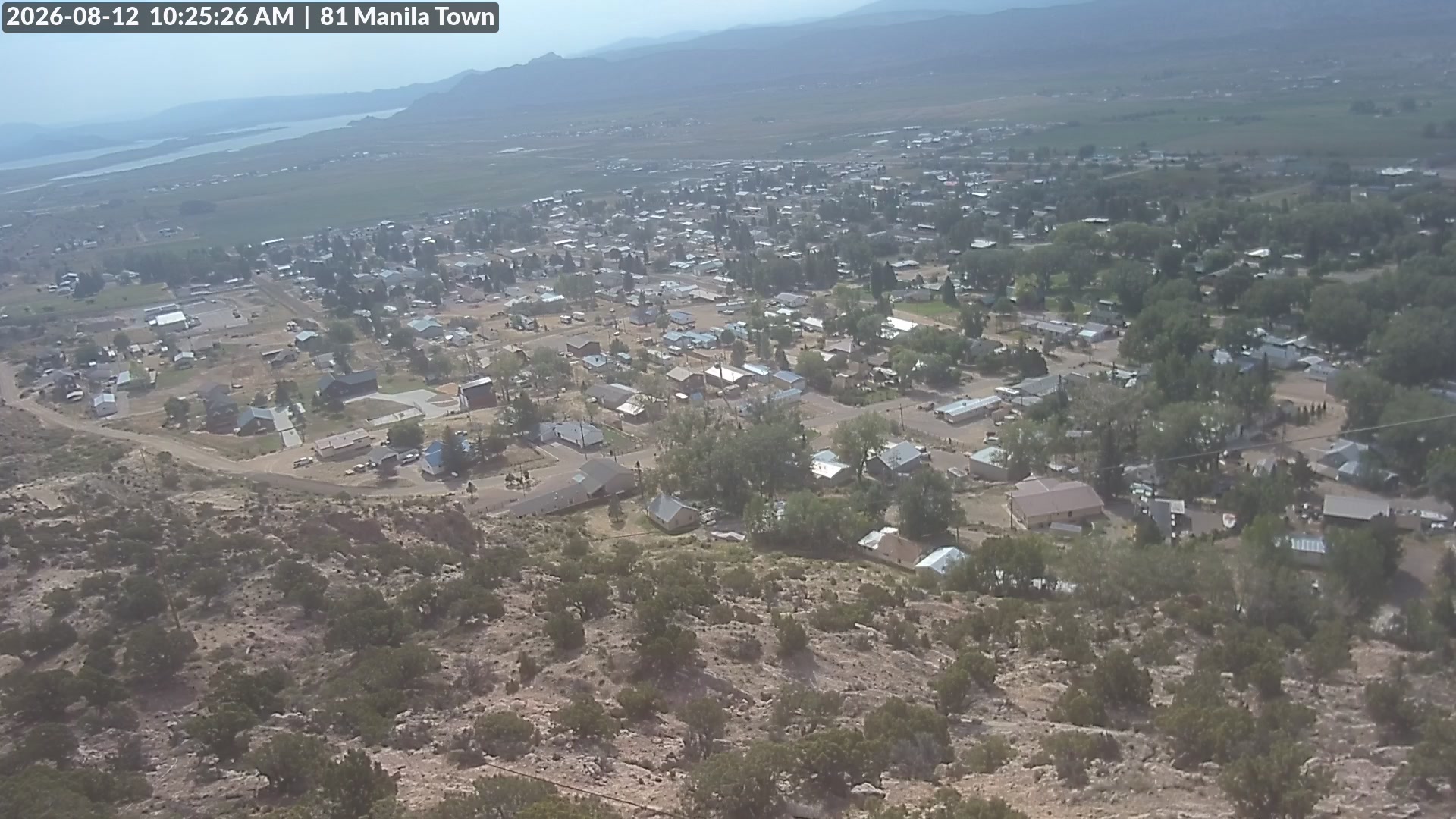 Current view from Town of Manila, UT